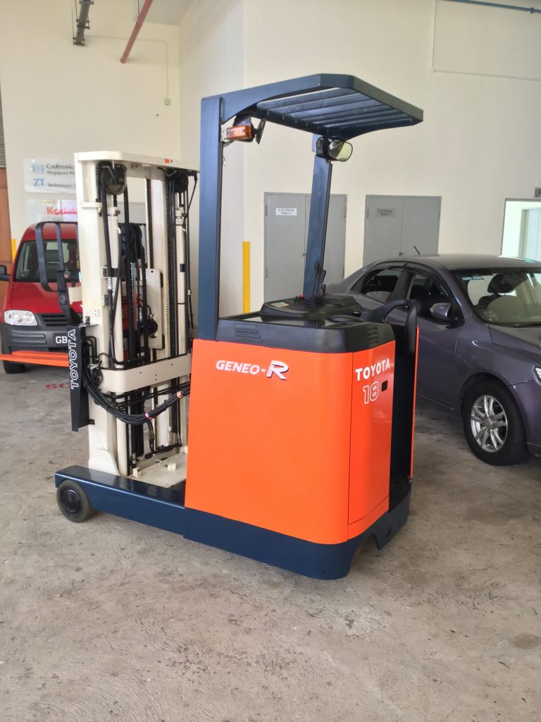 Material handling model 7FBRS18 – 4.5 meter 3 stage mast